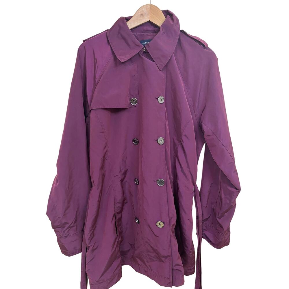 Lands' End Purple Women's Blazer